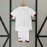 Camiseta y Pantalón Fútbol Niños Paris Saint-Germain Segunda Equipación 2025-2026