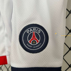 Camiseta y Pantalón Fútbol Niños Paris Saint-Germain Segunda Equipación 2025-2026