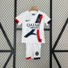 Camiseta y Pantalón Fútbol Niños Paris Saint-Germain Segunda Equipación 2025-2026
