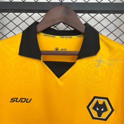 Camiseta Fútbol Wolverhampton Primera Equipación 2025-2026