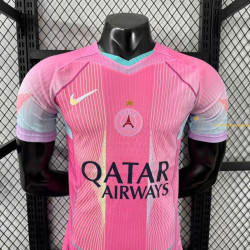 Camiseta Fútbol Paris Saint-Germain Edición Especial Rosa Versión Jugador 2025-2026