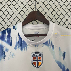 Camiseta Fútbol Noruega Segunda Equipación 2024