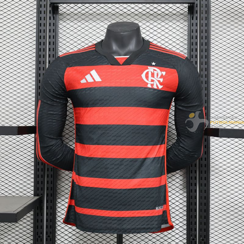 Camiseta Fútbol Flamengo Primera Equipación Versión Jugador 2025-2026