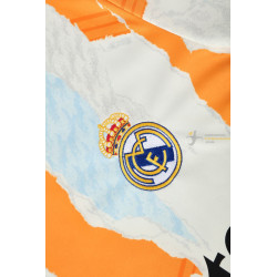 Camiseta y Pantalón Fútbol Niños Real Madrid Entrenamiento Bicolor 2025-2026