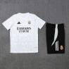 Camiseta y Pantalón Entrenamiento Real Madrid Blanca 2025-2026