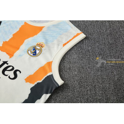 Camiseta Sin Mangas y Pantalón Entrenamiento Real Madrid Bicolor 2025-2026