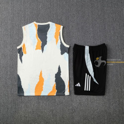 Camiseta Sin Mangas y Pantalón Entrenamiento Real Madrid Bicolor 2025-2026
