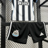 Camiseta y Pantalón Fútbol Niños Newcastle Primera Equipación 2025-2026