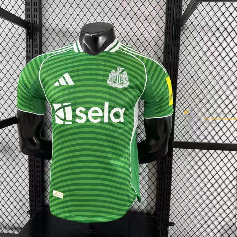 Camiseta Fútbol Newcastle Segunda Equipación Versión Jugador 2025-2026