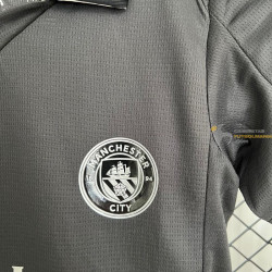 Camiseta y Pantalón Fútbol Niños Manchester City Segunda Equipación 2025-2026