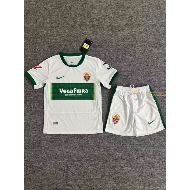 Camiseta y Pantalón Niños Elche Primera Equipación 2025-2026
