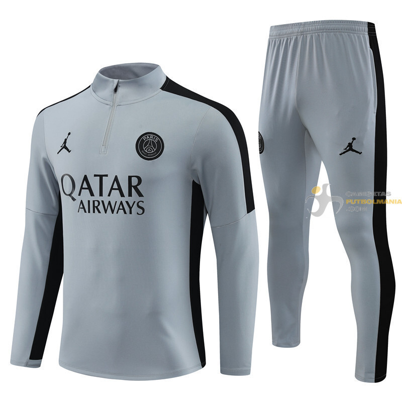 Chándal Niños Paris Saint-Germain Air Jordan Gris 2025-2026