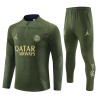 Chándal Niños Paris Saint-Germain Air Jordan Verde 2025-2026