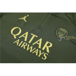 Chándal Entrenamiento Paris Saint-Germain Air Jordan Verde 2025-2026