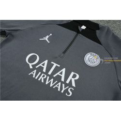 Chándal Entrenamiento Paris Saint-Germain Air Jordan Gris Oscuro 2025-2026