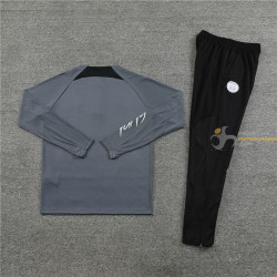 Chándal Entrenamiento Paris Saint-Germain Air Jordan Gris Oscuro 2025-2026