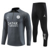 Chándal Entrenamiento Paris Saint-Germain Air Jordan Gris Oscuro 2025-2026