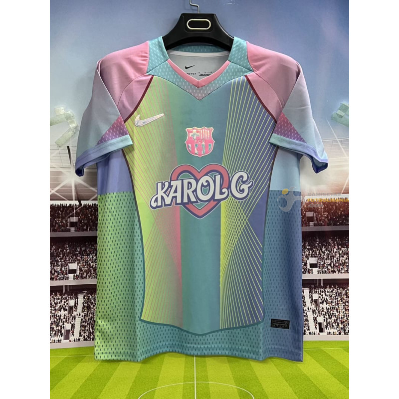 Camiseta Fútbol Barcelona Edición Karol G "Bichota" Fluorescent 2025-2026