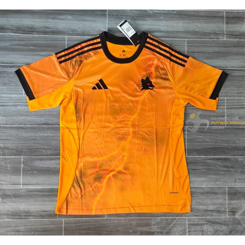 Camiseta Fútbol Roma Segunda Equipación 2025-2026