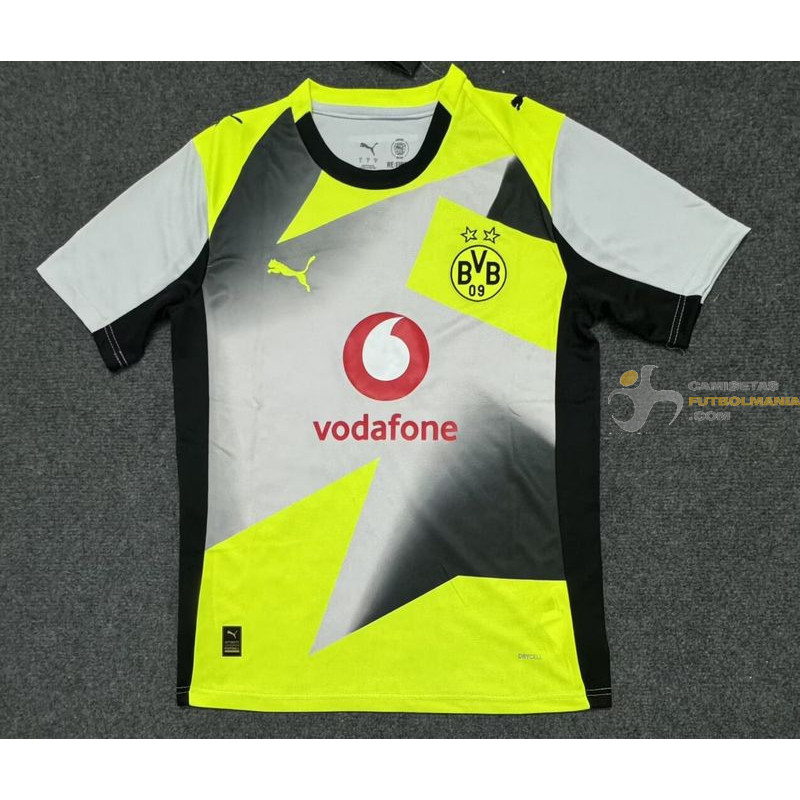 Camiseta Fútbol Borussia Dortmund Segunda Equipación 2025-2026