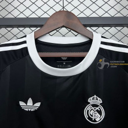 Camiseta Fútbol Real Madrid Portero Negra 2025-2026