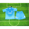 Camiseta y Pantalón Fútbol Niños Real Madrid Portero Azul 2025-2026