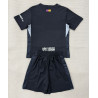 Camiseta Fútbol Barcelona Portero Tercera Equipación Negra 2025-2026