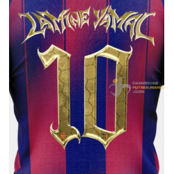 Camiseta Fútbol Barcelona Edición Trofeo Koppa Lamine Yamal 10 Versión Jugador 2025-2026