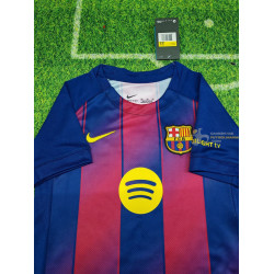 Camiseta y Pantalón Fútbol Niños Barcelona Edición Trofeo Koppa Lamine Yamal 10 2025-2026
