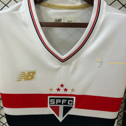 Camiseta Fútbol Mujer Sao Paulo Primera Equipación 2025-2026