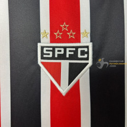 Camiseta Fútbol Mujer Sao Paulo Segunda Equipación 2025-2026