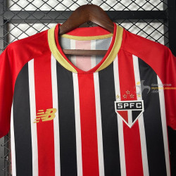 Camiseta Fútbol Mujer Sao Paulo Segunda Equipación 2025-2026