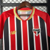 Camiseta Fútbol Mujer Sao Paulo Segunda Equipación 2025-2026