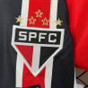 Camiseta y Pantalón Fútbol Niños Sao Paulo Segunda Equipación 2025-2026