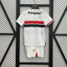 Camiseta y Pantalón Fútbol Niños Sao Paulo Primera Equipación 2025-2026
