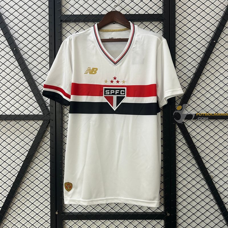 Camiseta Fútbol Sao Paulo Primera Equipación 2025-2026