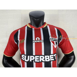 Camiseta Fútbol Sao Paulo Segunda Equipación Versión Jugador 2025-2026