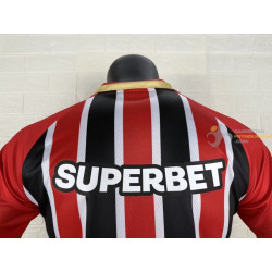 Camiseta Fútbol Sao Paulo Segunda Equipación Versión Jugador 2025-2026