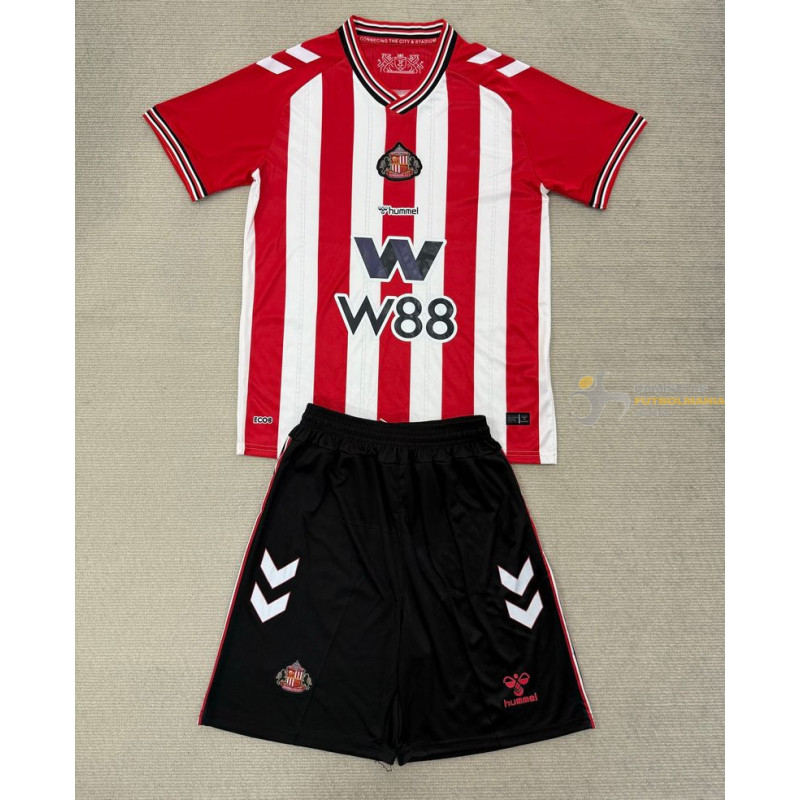 Camiseta y Pantalón Niños Sunderland Primera Equipación 2025-2026