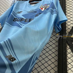 Camiseta Fútbol Sao Paulo Entrenamiento Azul 2025-2026