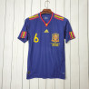 Camiseta España Retro Clásica Segunda Equipación Final Mundial Sudáfrica  2010