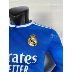 Camiseta Fútbol Real Madrid Tercera Equipación Versión Jugador Manga Larga 2025-2026