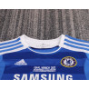 Camiseta y Pantalón Niños Chelsea Primera Equipación Retro Clásica Final Champions  2011-2012