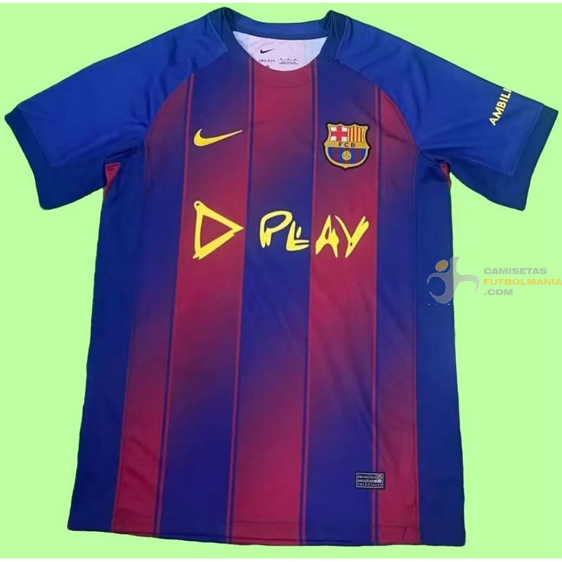 Camiseta Fútbol Barcelona Primera Equipación Edición Especial Ed Sheeran 2025-2026