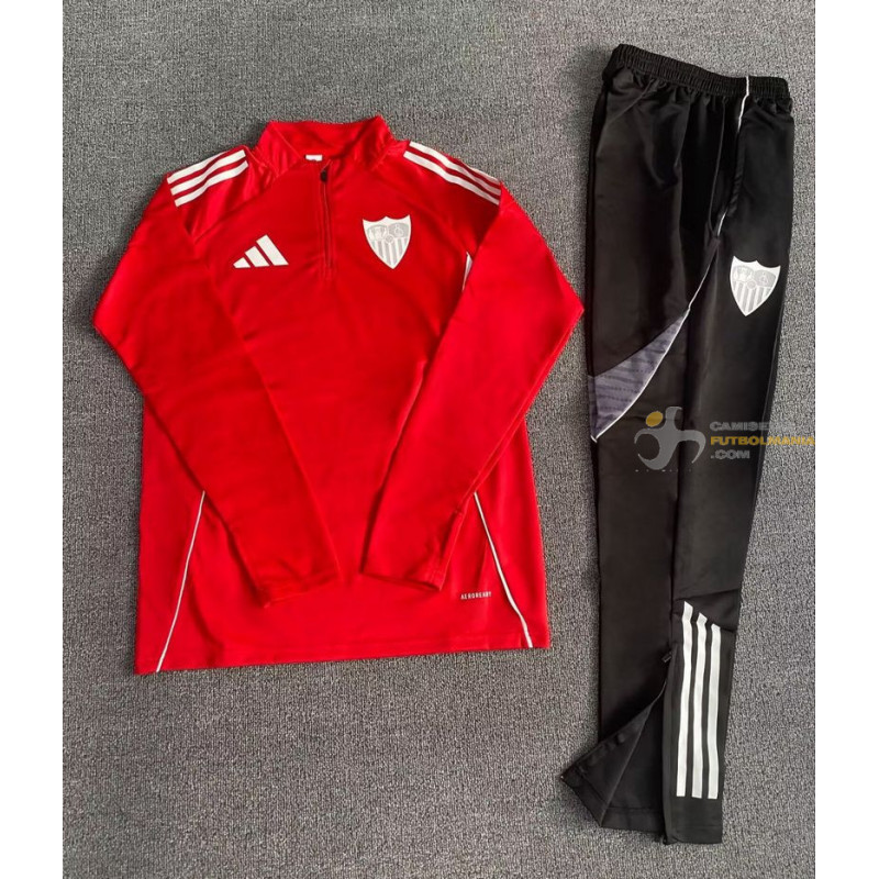 Chándal Sevilla Rojo 2025-2026