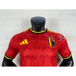 Camiseta Fútbol Bélgica Primera Equipación Versión Jugador 2026