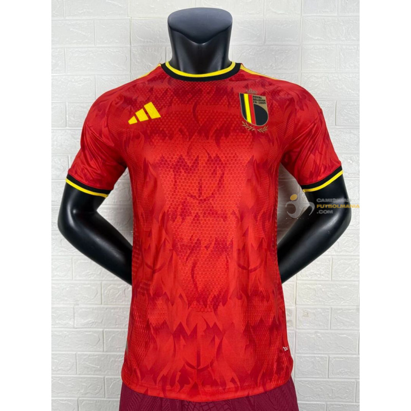 Camiseta Fútbol Bélgica Primera Equipación Versión Jugador 2026