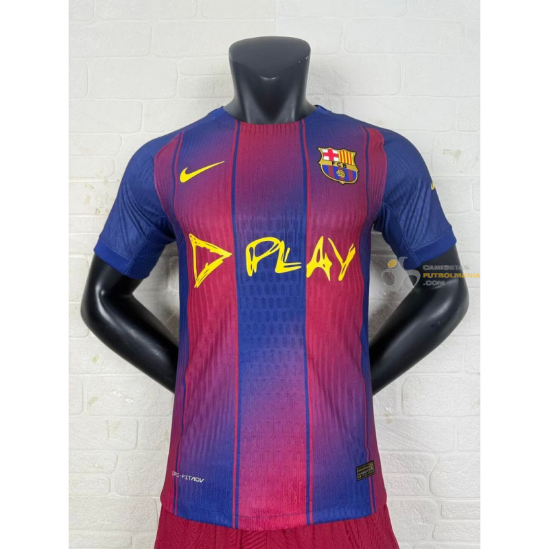 Camiseta Fútbol Barcelona Edición Especial Ed Sheeran Versión Jugador 2025-2026