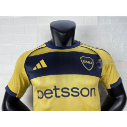 Camiseta Fútbol Boca Juniors Segunda Equipación Versión Jugador 2025-2026