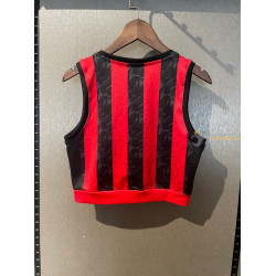 Camiseta Top Sin Mangas Fútbol Mujer Ac Milan Primera Equipación 2025-2026